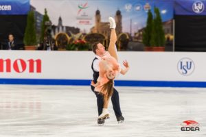 Stephano Schuster mit Partnerin Elizaveta Orlova